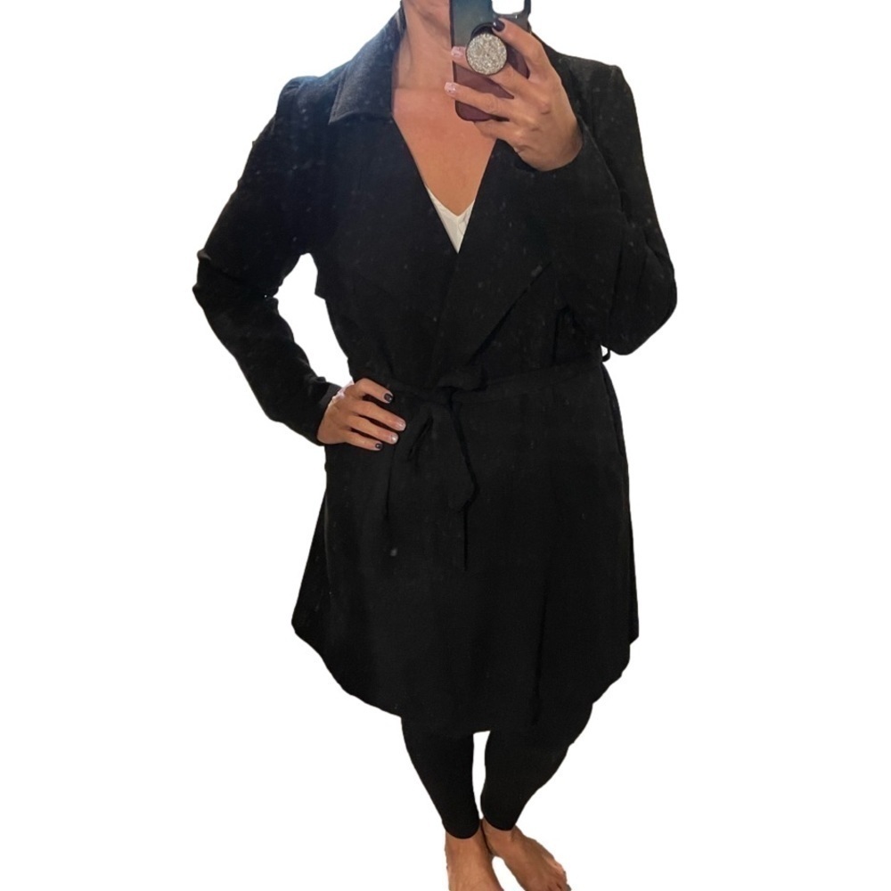 Adorable Black Dress Cardigan Blazer